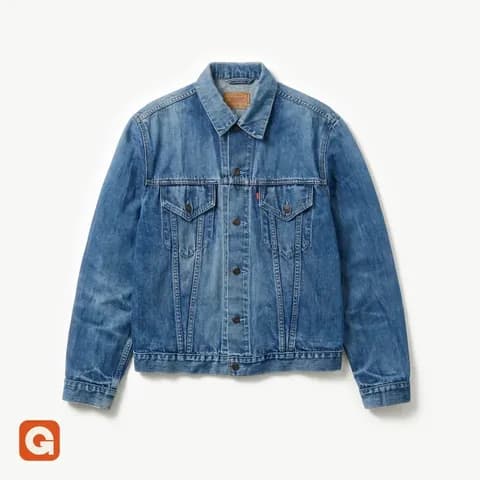 Branded denim jacket: Levi's denim jacket