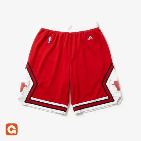 Branded sport shorts: Adidas Chicago Bulls basketball shorts