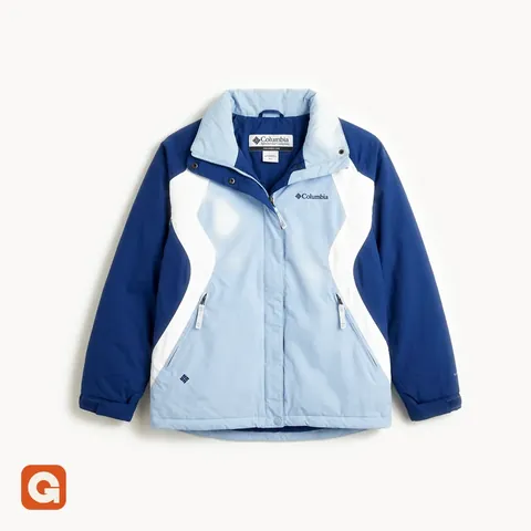 Branded windbreaker: Columbia windbreaker