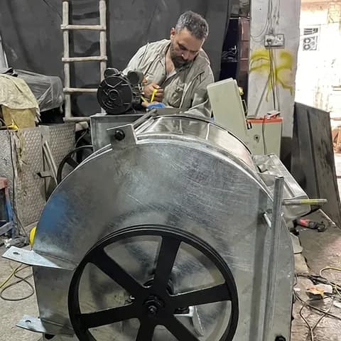 Our drum washer in Pakistan