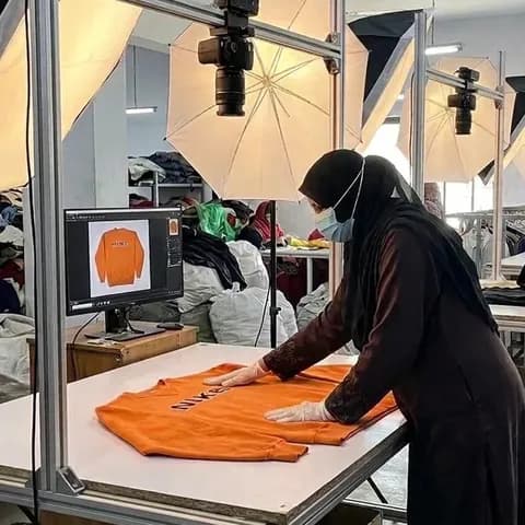 Shot on the photo table
