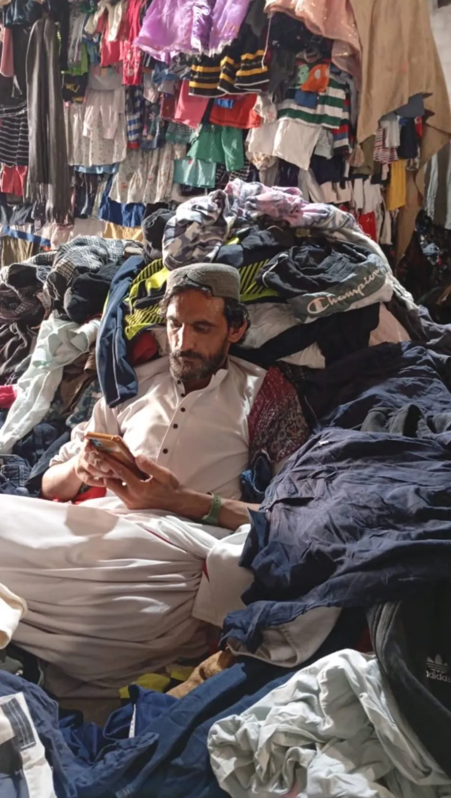 One of our buyers in a Pakistan market