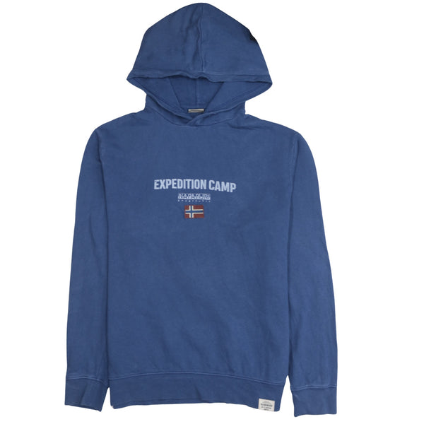 Napapijri 90's Expedition Camp Pullover Sweatshirt Medium Black