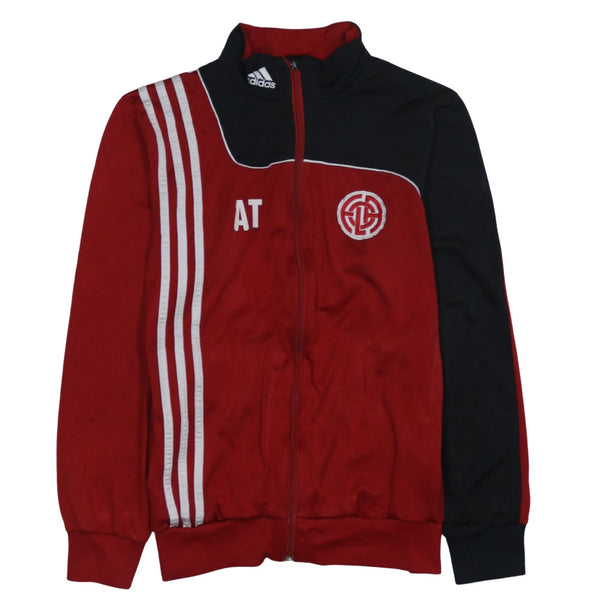 Adidas 90's Lightweight Full Zip Up Sweatshirt XLarge Black