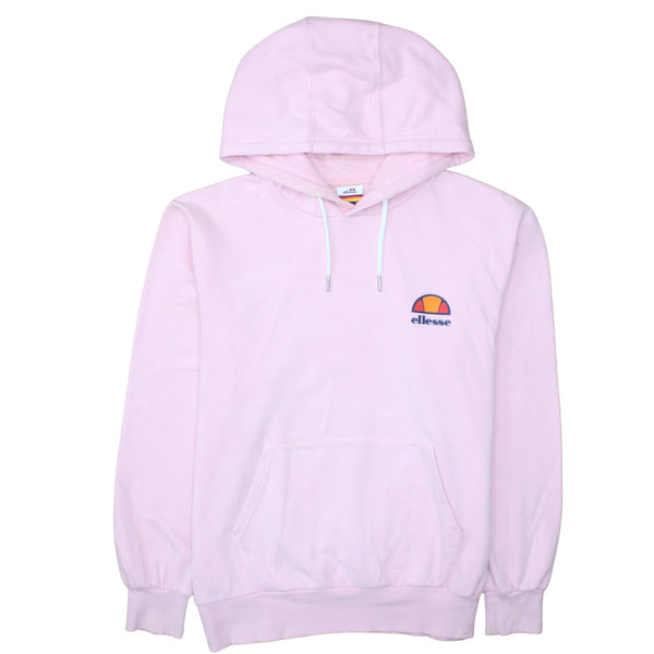 Ellesse 90's Lightweight Pullover Hoodie XLarge Pink
