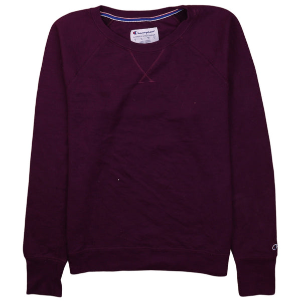 Vintage 90s Champion Heavyweight Crew Neck Sweatshirt S Purple