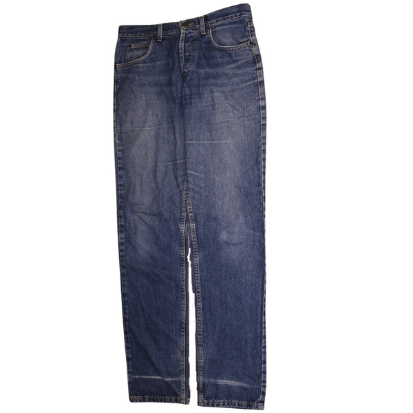 Lee Men's 90's Vintage Blue Casual Trousers 32 Waist Jeans Pants