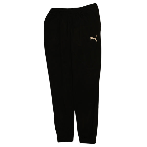 Puma Vintage 90s Black Joggers Sweatpants Medium Men's Casual Style