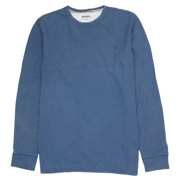 Timberland 90's Heavyweight Crew Neck Sweatshirt Small Navy Blue