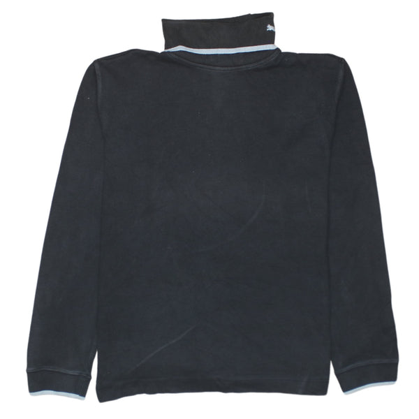 Puma 90's Lightweight Turtle Neck Jumper / Sweater XSmall Black