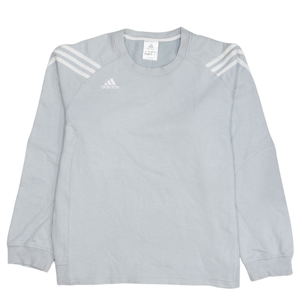 Adidas 90's Lightweight Crew Neck Sweatshirt Large Grey