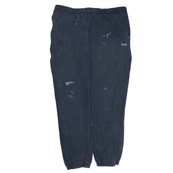 Fila 90's Tracksuit Casual Joggers / Sweatpants 38 Navy Blue