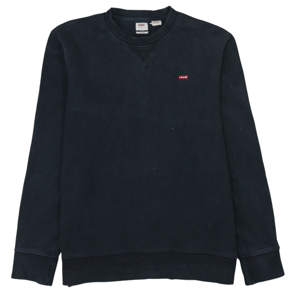 Levi's 90's Black Lightweight Crew Neck Sweatshirt Large