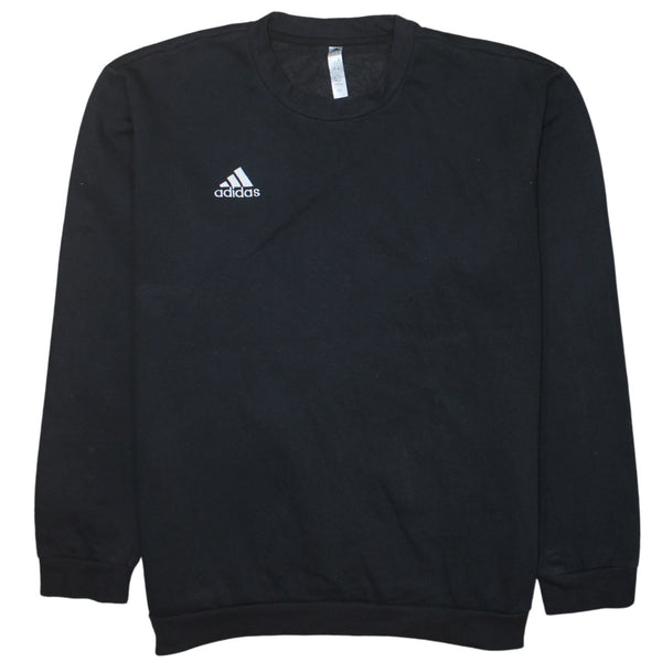 Adidas 90's Lightweight Crew Neck Sweatshirt XLarge Black