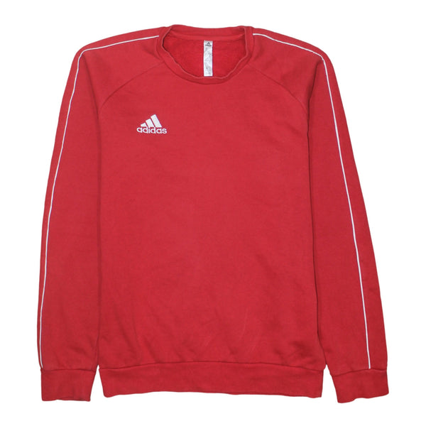 Adidas 90's Lightweight Crew Neck Sweatshirt Small Red