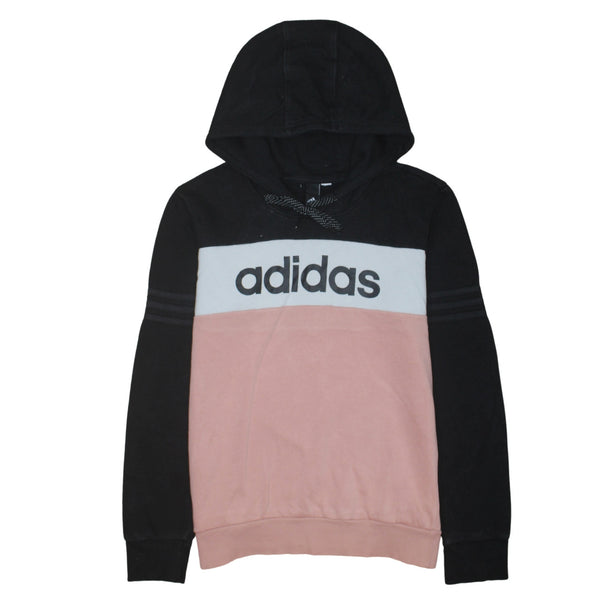 Adidas 90's Spellout Pullover Hoodie XSmall  Black