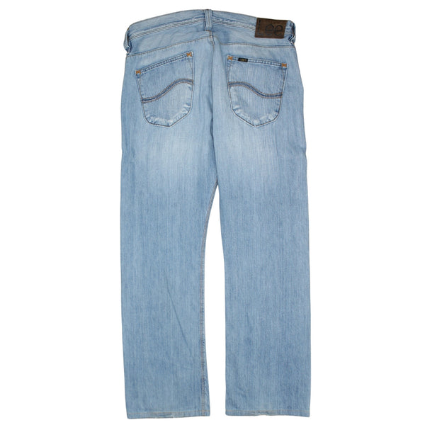 Lee 90's Lightwash Straight Leg Baggy Jeans / Pants 36 Blue