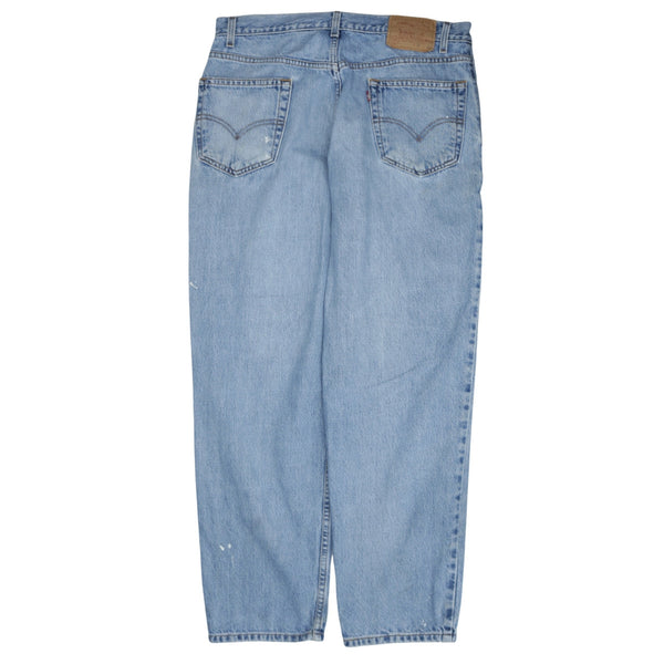 Levi's 90's 550 Straight Leg Baggy Trousers / Pants 36 Blue