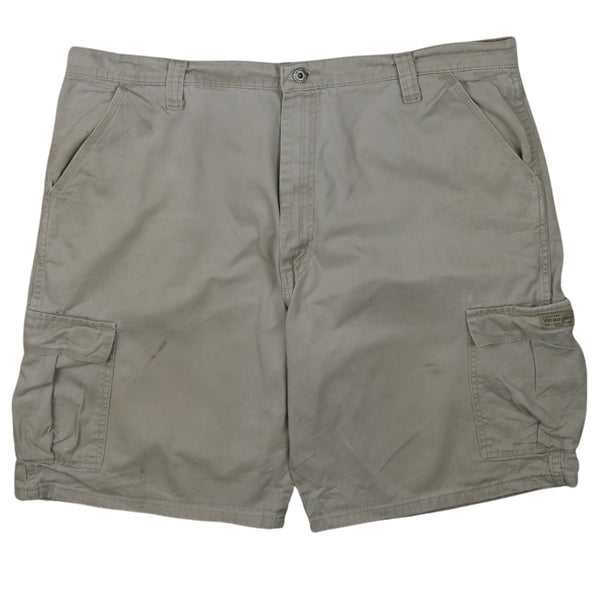 Wrangler 90's Men's Cargo Shorts 40 Grey Vintage Style Relaxed Fit