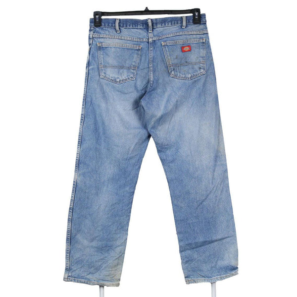 Dickies 90's Vintage Denim Straight Leg Bootcut Jeans 34 x 30 Blue