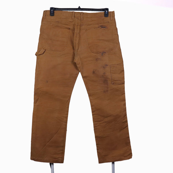 Dickies 90's Brown Carpenter Workwear Jeans Pants Men's 38 Relaxed Fit