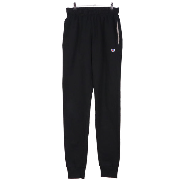 Champion Vintage 90s Joggers Sweatpants Womens Small Elastic Waist Black