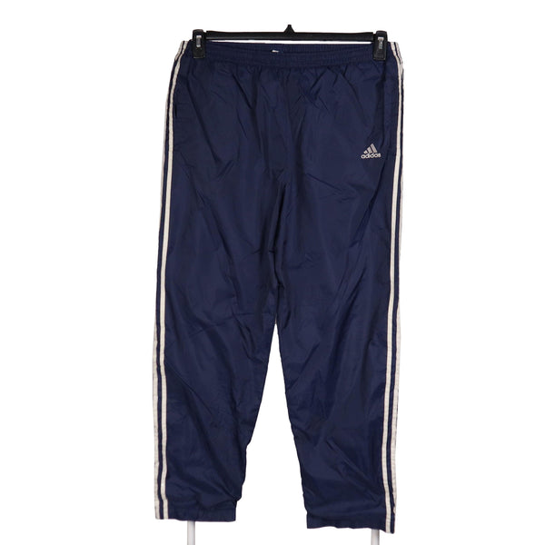 Adidas Vintage 90s Navy Blue Joggers | Elastic Waist Sweatpants M