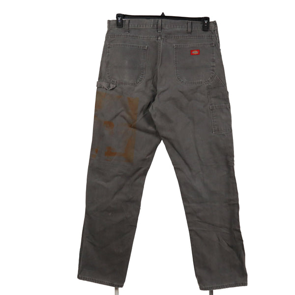 Dickies 90s Grey Straight Leg Carpenter Workwear Jeans 38