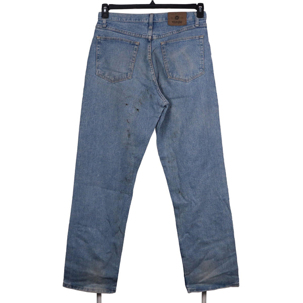 Wrangler Vintage 90s Denim Light Wash Straight Leg Jeans 32x32 Blue