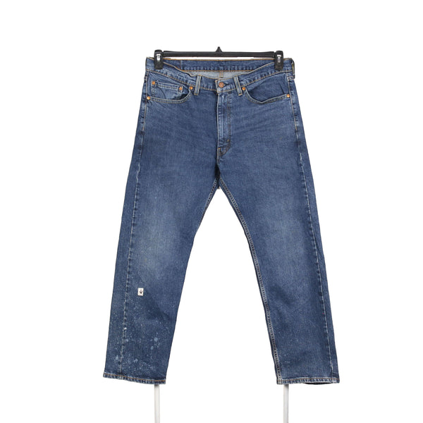 Levi's 90's 505 Slim Fit Denim Jeans 36 x 30 Blue Vintage