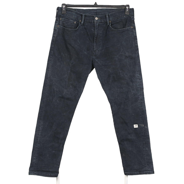 Levi's 502 Vintage 90's Black Denim Straight Jeans Pants 36x30