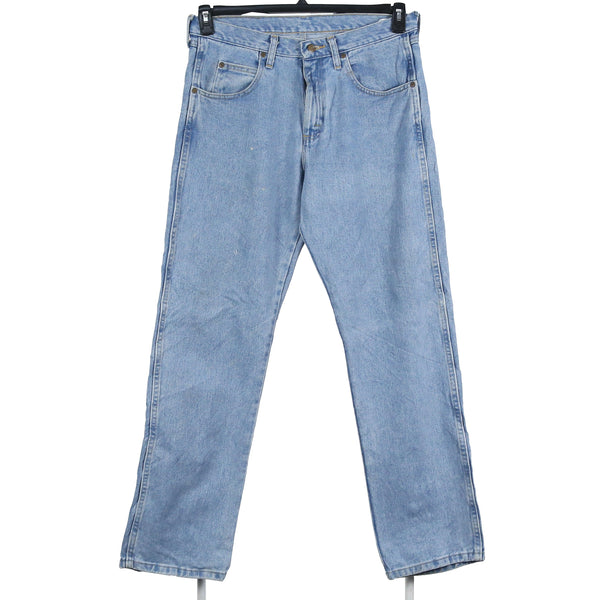 Vintage 90's Wrangler Slim Light Wash Denim Jeans 34 x 32 Blue