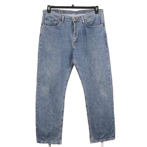 Vintage 90s Wrangler Men's Denim Baggy Jeans Blue 36x30 Authentic