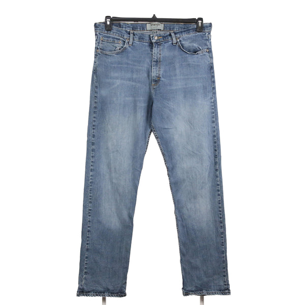 Vintage Wrangler 90's Men's Blue Denim Baggy Jeans 36x32 High-Quality