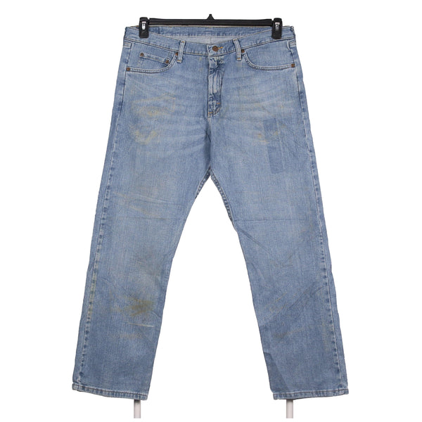 Vintage Wrangler 90's Men's Baggy Bootcut Denim Jeans 36x30 Blue