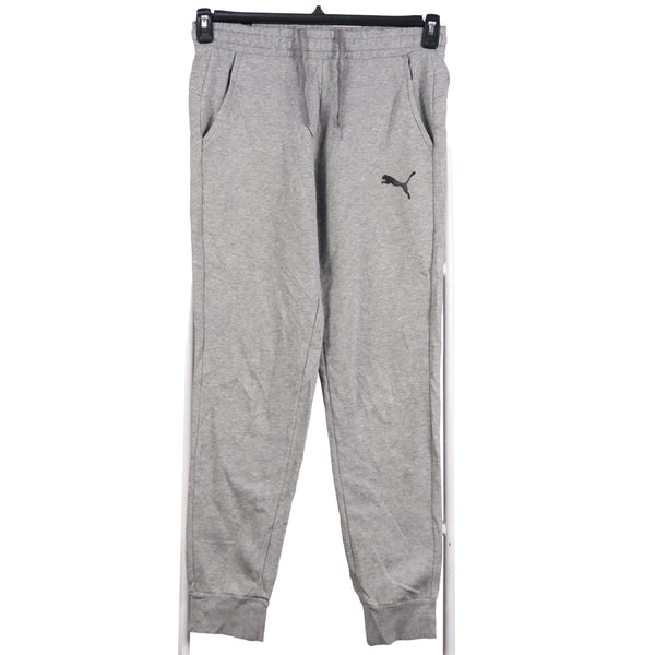 Puma Vintage 90's Grey Men's Small Joggers Sweatpants Elastic Waist