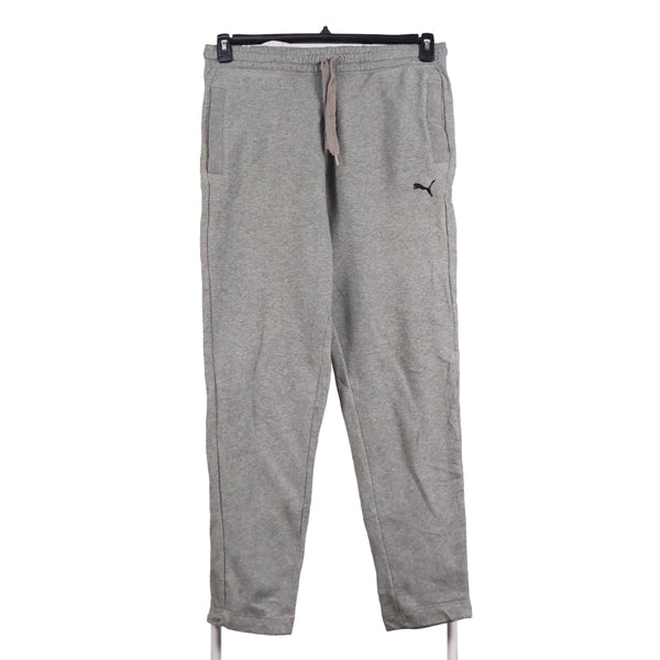 Puma 90's Vintage Drawstring Joggers Sweatpants Men Small Grey Retro