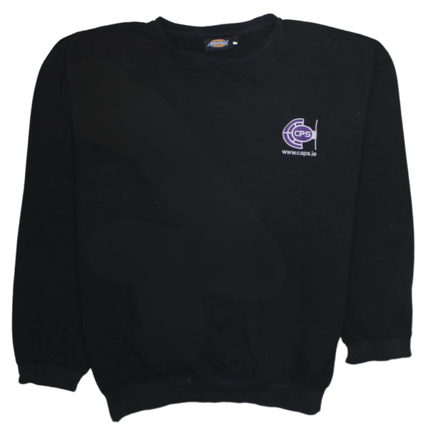 Dickies 90's Lightweight Crew Neck Sweatshirt Large Black