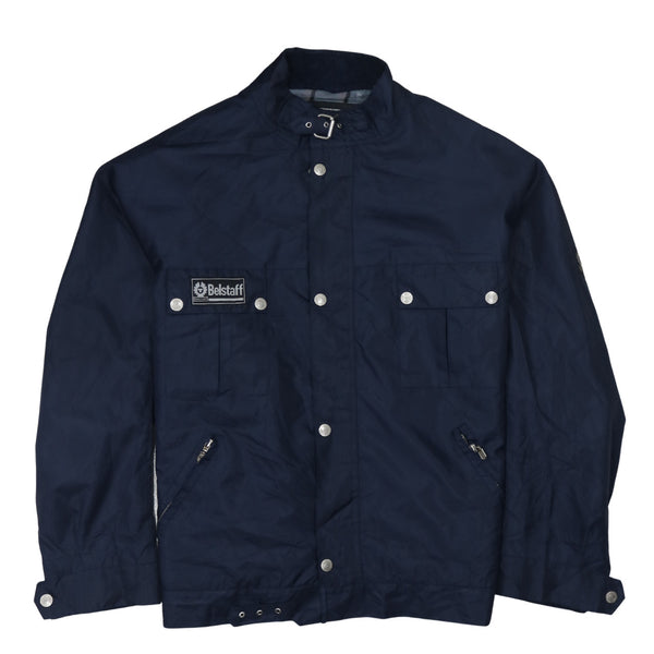 Belstaff 90's Lightweight Button Up Windbreaker XLarge Black