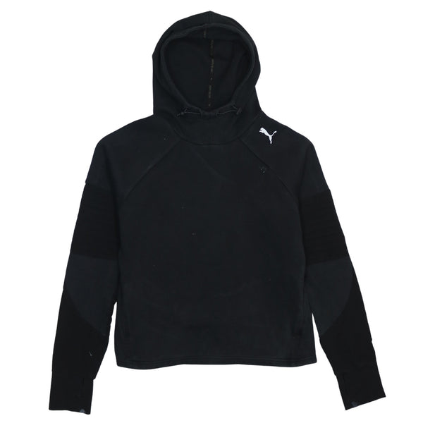 Puma 90's Lightweight Pullover Hoodie XSmall Black