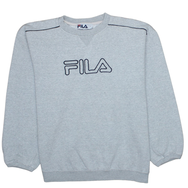 Fila   Sweatshirt Large Grey