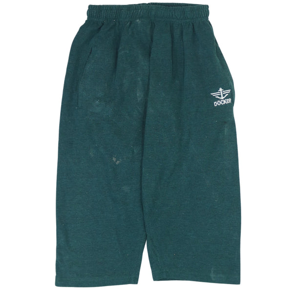 Vintage Dockers 90's Medium Green Elastic Waist Drawstring Pants