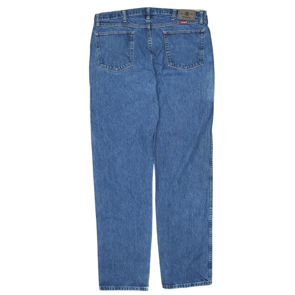 Wrangler 90's Lightwash Casual Trousers / Pants 44 Blue