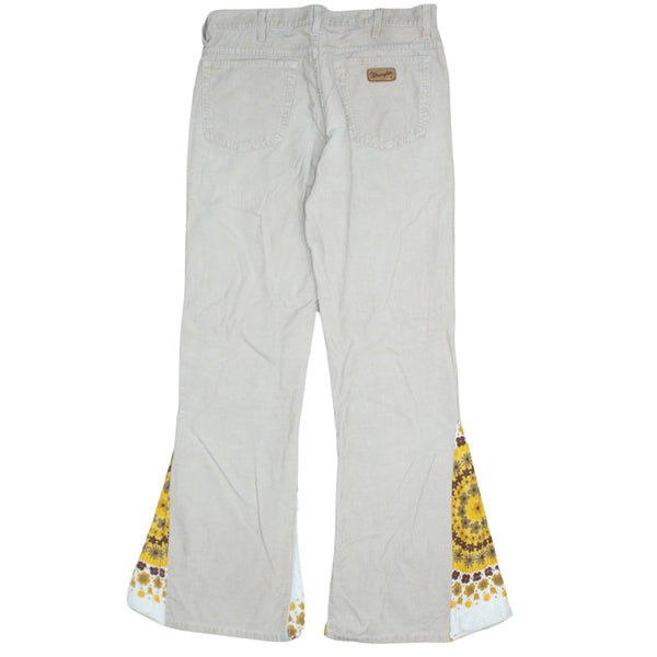 Wrangler 90s Vintage Beige Cream Straight Leg Baggy Pants Women's 32