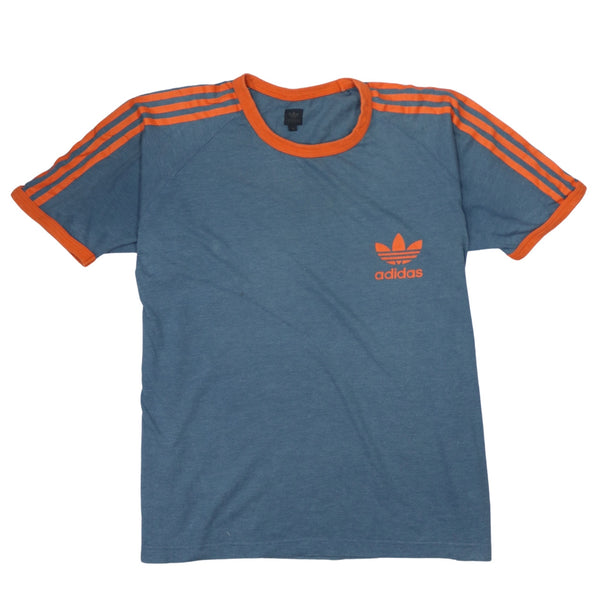 Adidas 90's Short Sleeves Crew Neck T Shirt XLarge Grey