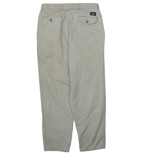 Dockers 90's Casual Trousers / Pants 32 Beige Cream