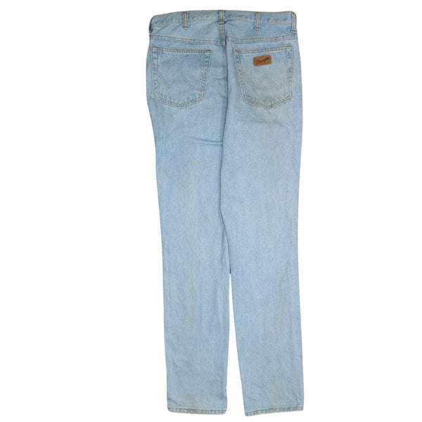 Wrangler 90's Vintage Lightwash Blue Casual Trousers 34