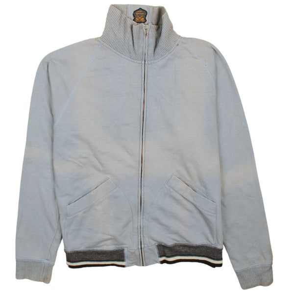Diesel 90's Audaces Solum Full Zip Up Sweatshirt Large Blue