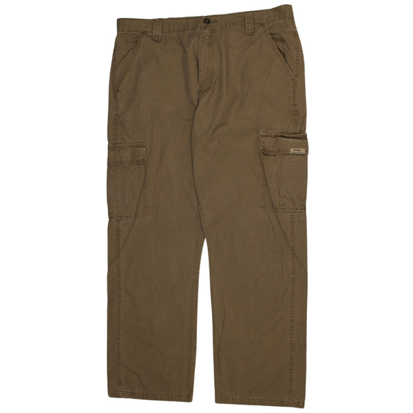 Vintage 90's Wrangler Workwear Pants, Men's Size 36, Brown Trousers
