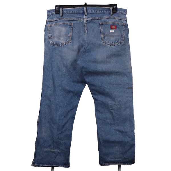 Dickies 90's Blue Denim Relaxed Fit Bootcut Jeans / Pants Size 42